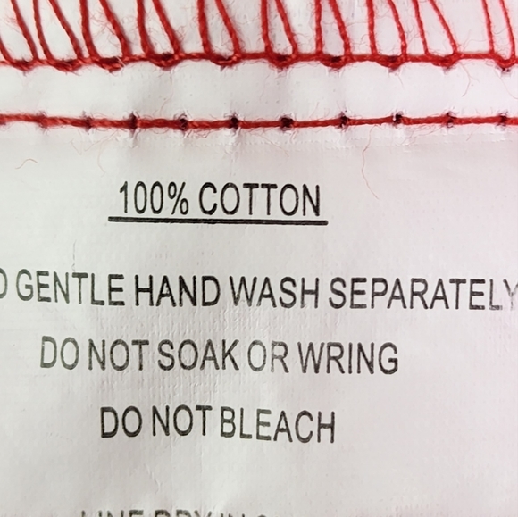 Pilgrim dress short red Secret Lover 100% cotton dress - Picture 11 of 11